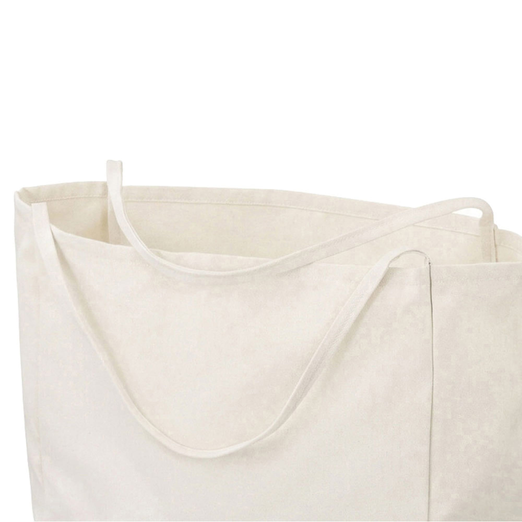 Шоппер-оверсайз «Grossbag» из переработанного хлопка, 340 г/м2 — изображение 5