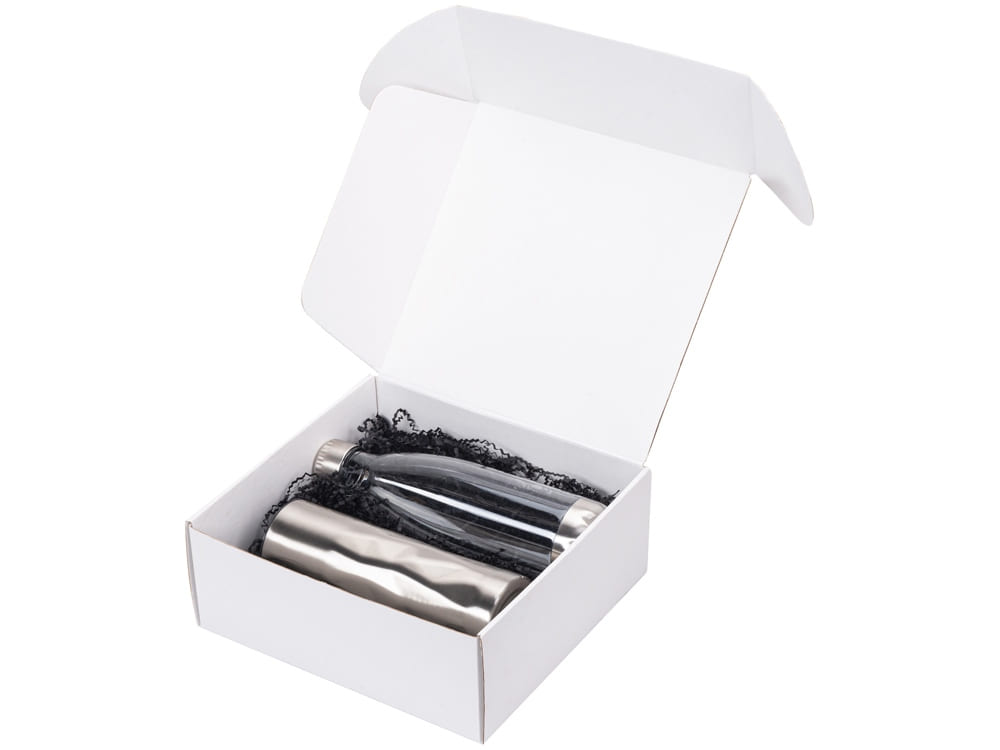 Подарочный набор с термокружкой и бутылкой «Water cross» — изображение 3
