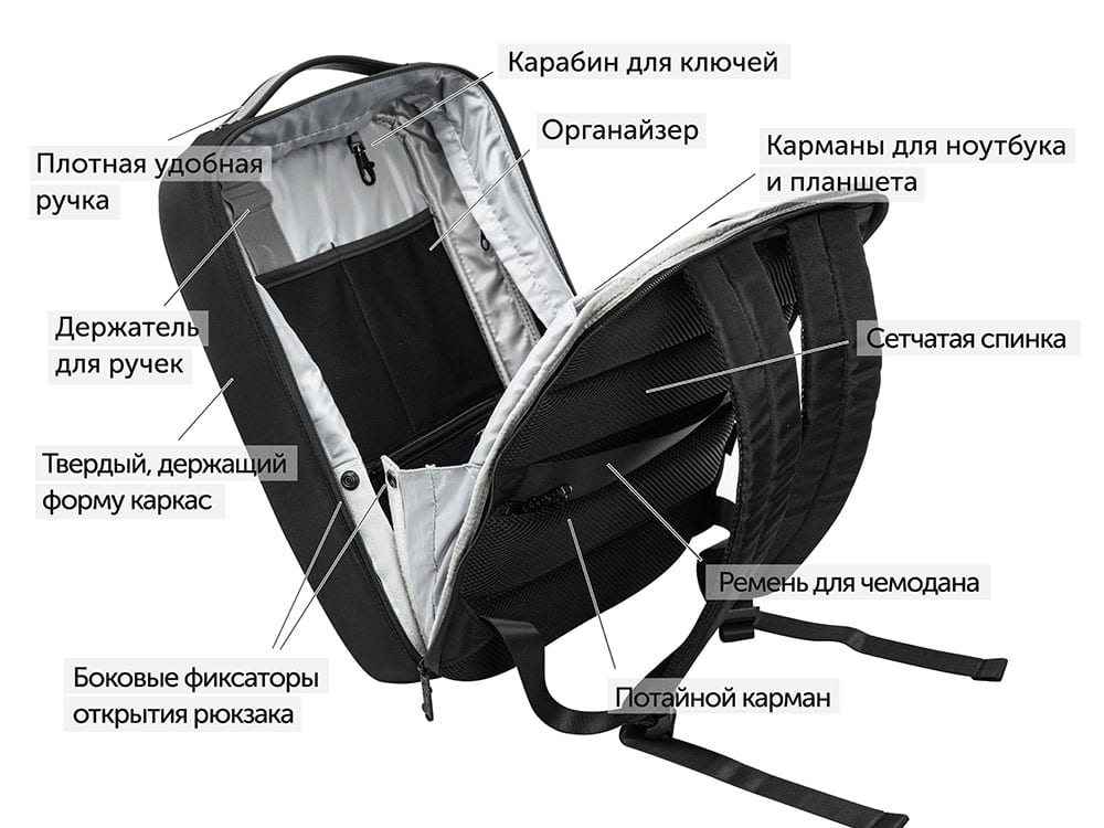 Рюкзак «Toff» для ноутбука 15,6" — изображение 19