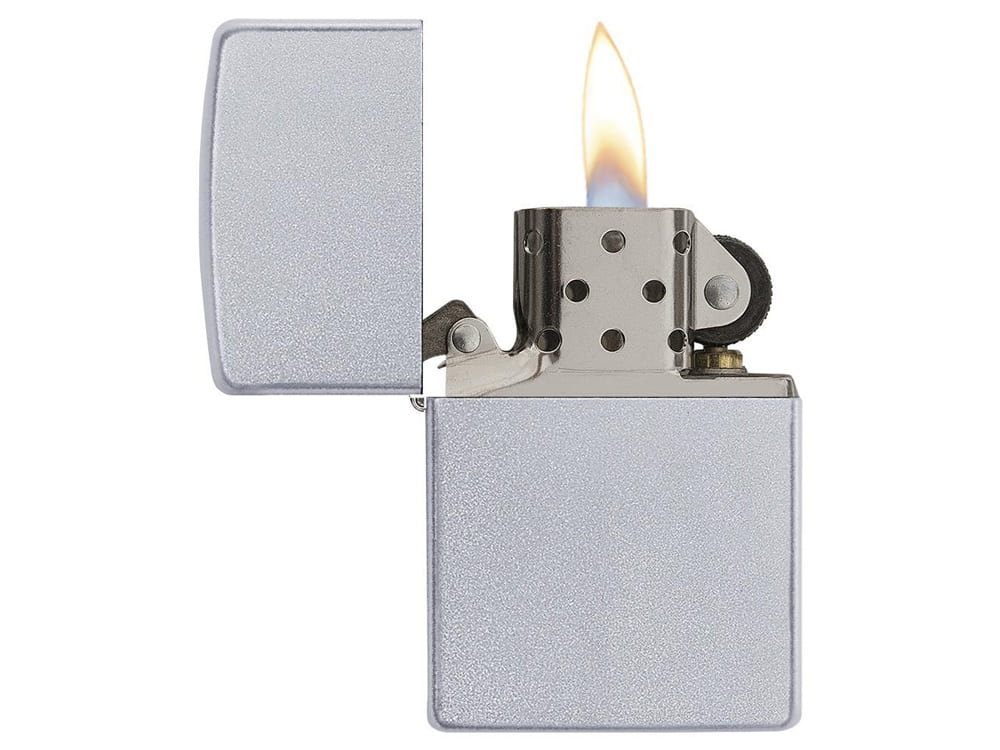 Зажигалка ZIPPO Classic с покрытием Satin Chrome™ — изображение 4