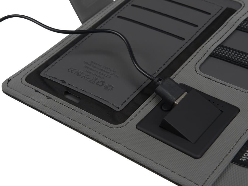 Органайзер с беспроводной зарядкой «Powernote», 5000 mAh — изображение 7