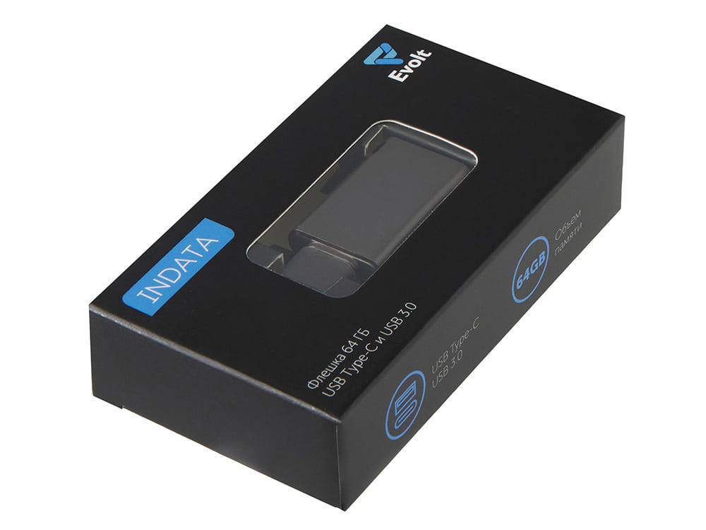 Флешка 64 ГБ USB Type-C 3.0 «Индата» — изображение 6
