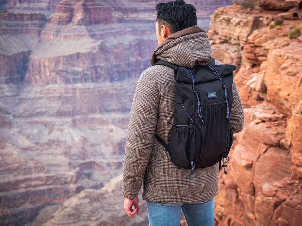Складывающийся рюкзак-мессенджер «Venturer Eco» для ноутбука 16" — изображение 12