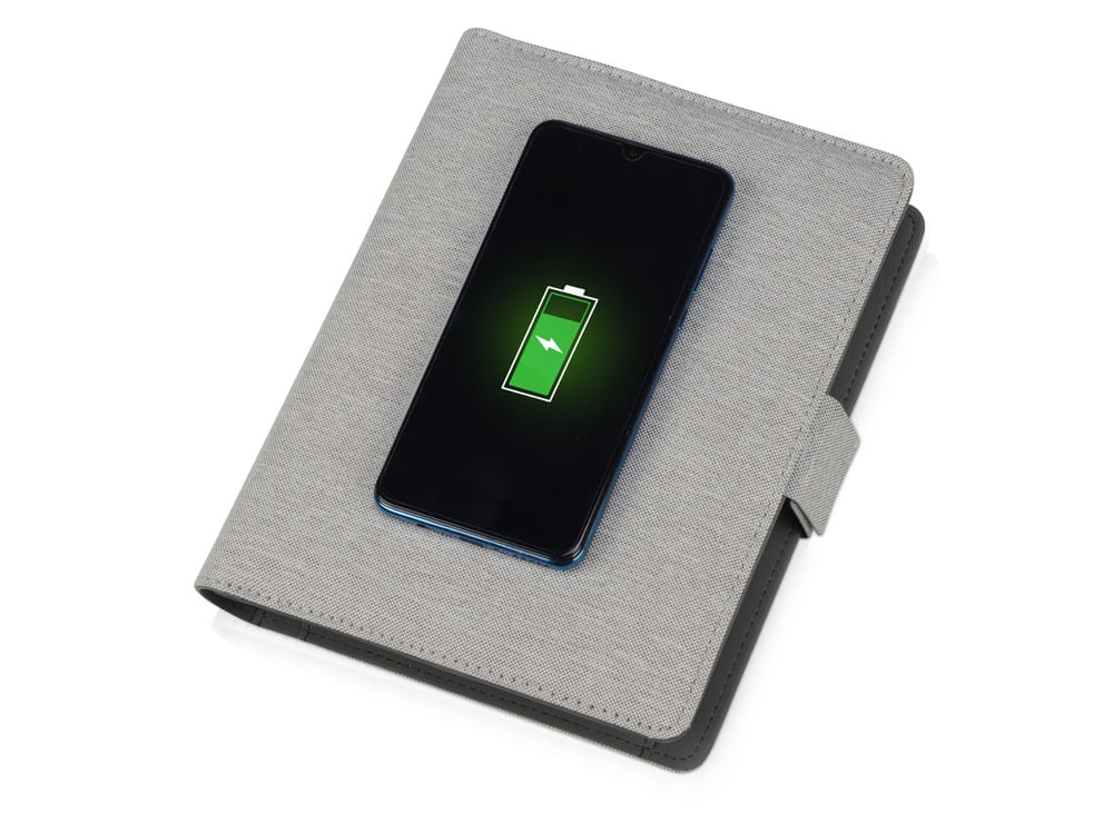 Органайзер с беспроводной зарядкой «Powernote», 5000 mAh — изображение 2