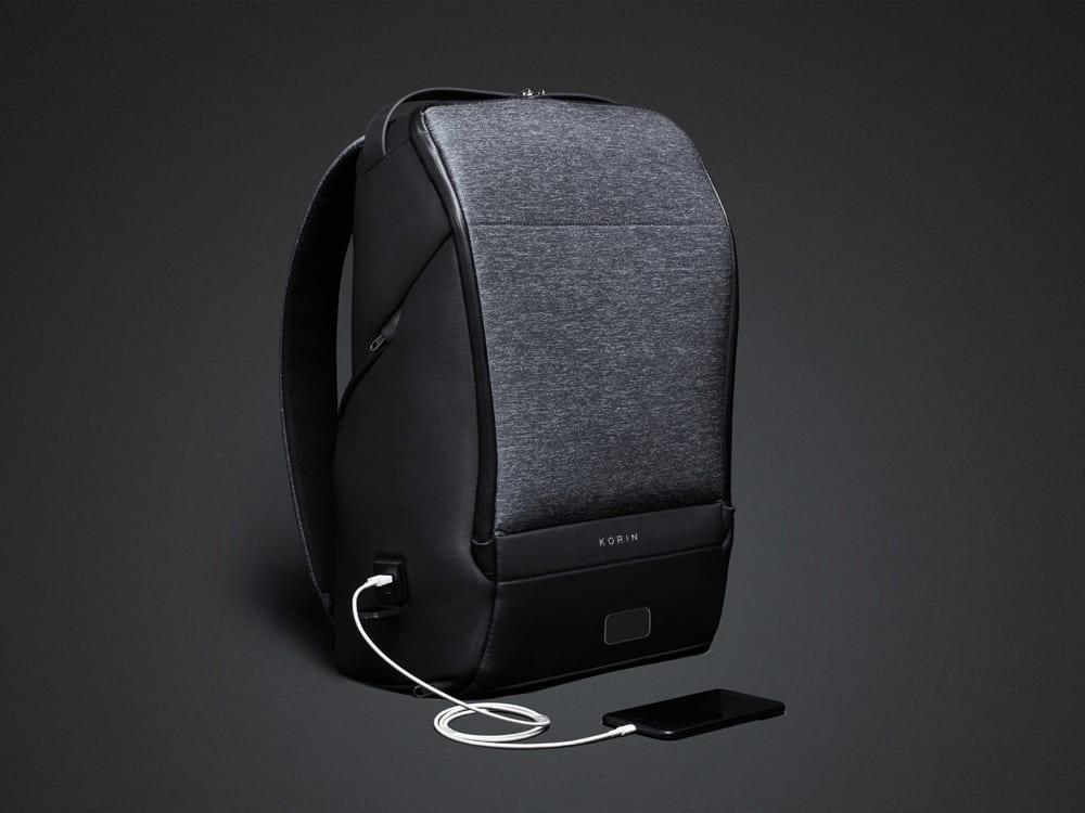 Водостойкий антикражный рюкзак FlexPackPro для ноутбука 15.6" — изображение 9