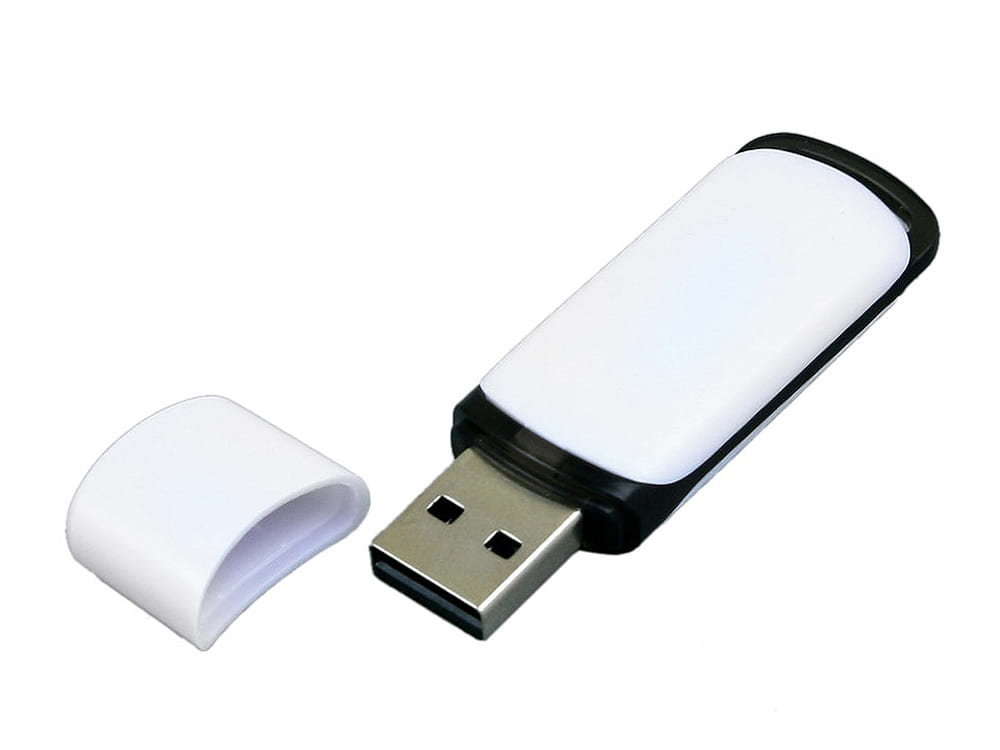 USB 2.0- флешка на 16 Гб с цветными вставками — изображение 2