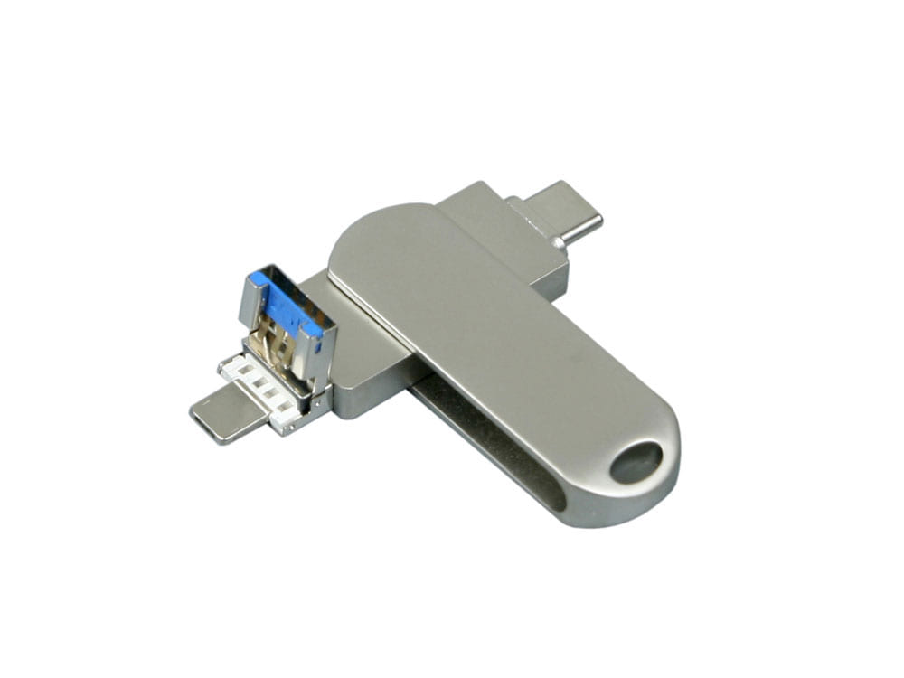 USB 3.0-флешка на 32 Гб для айфона 3 в 1 — изображение 2