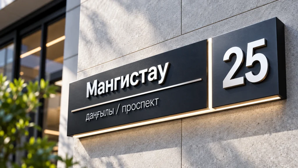 Адресные таблички
