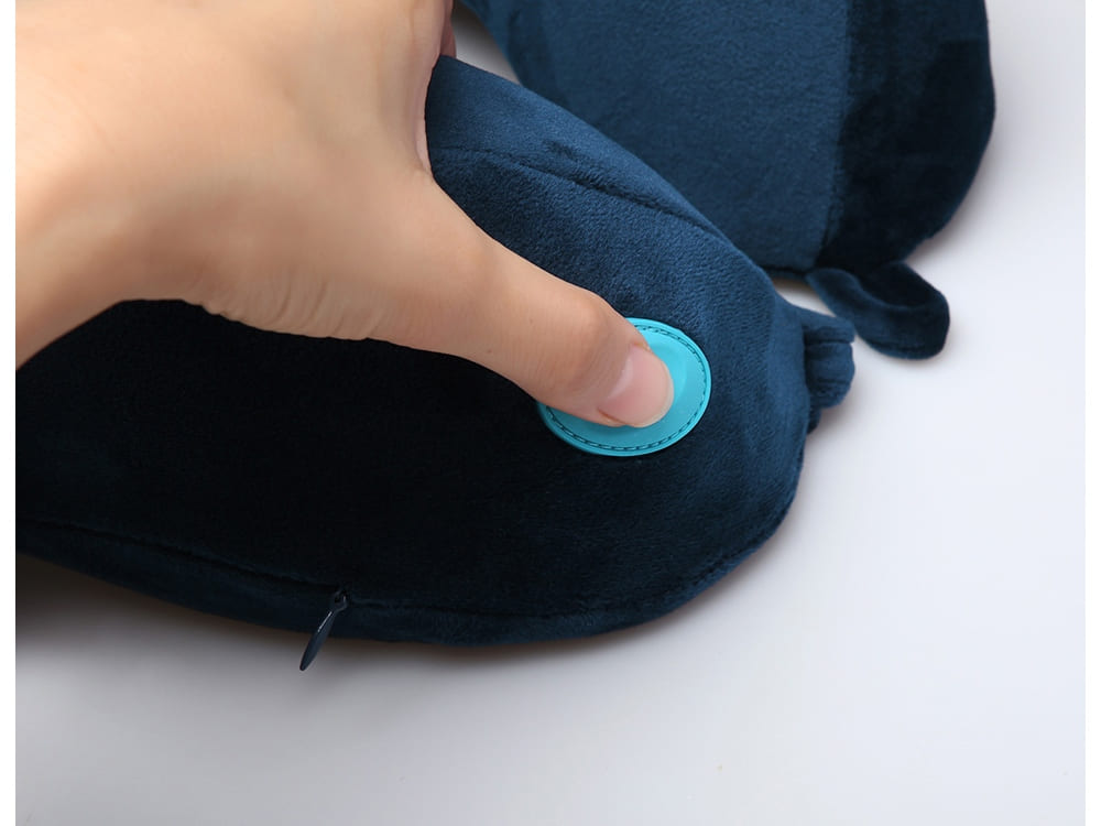 Подушка для путешествий со встроенным массажером «Massage Tranquility Pillow» — изображение 4