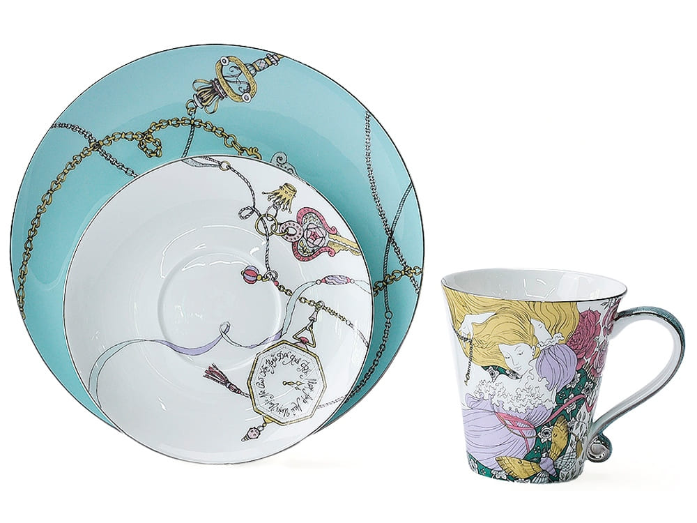 Набор чашка и блюдце «TEA SET ALICE» — изображение 4