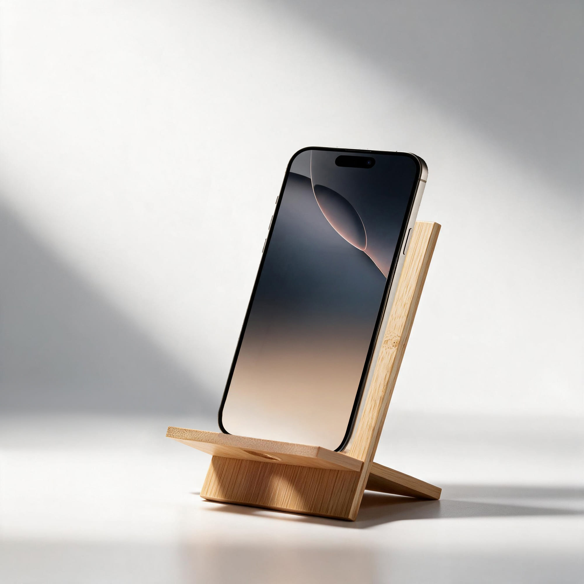 Набор «Wooden» с бутылкой, блокнотом, ручкой и подставкой для телефона — изображение 6