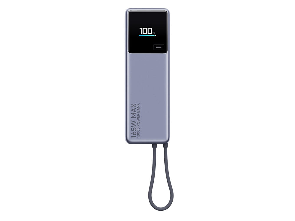 Внешний аккумулятор со встроенным кабелем Xiaomi 165W Power Bank, 10000 мАч