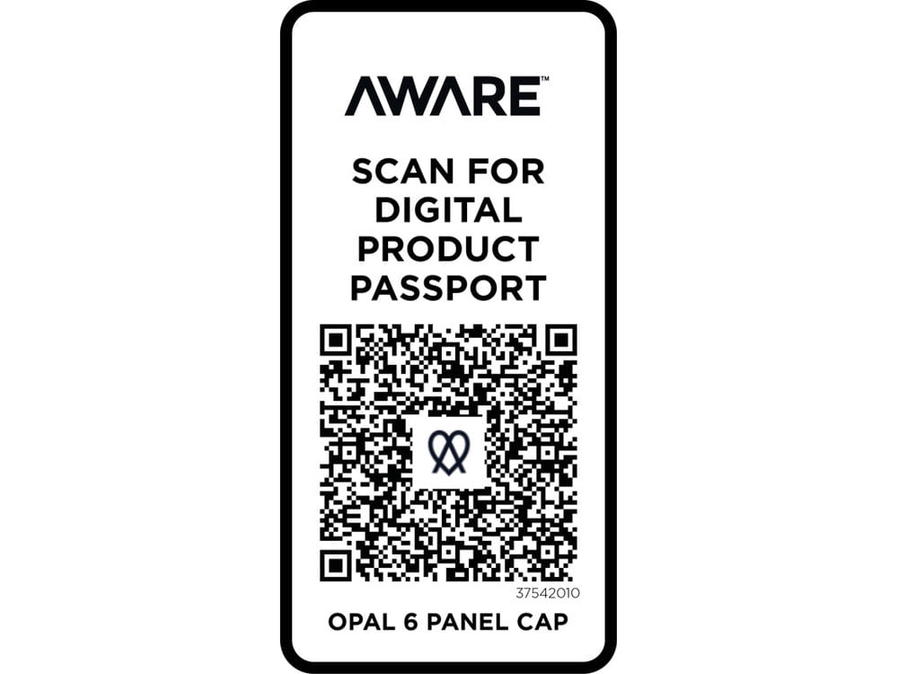 Кепка из переработанных материалов «Opal» — изображение 4