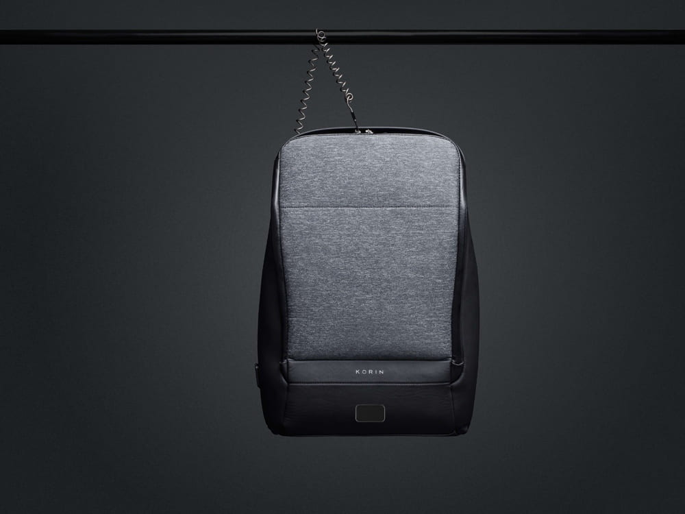 Водостойкий антикражный рюкзак FlexPackPro для ноутбука 15.6" — изображение 6