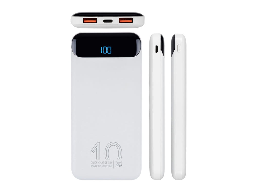Внешний аккумулятор с дисплеем, 10000 mAh — изображение 7