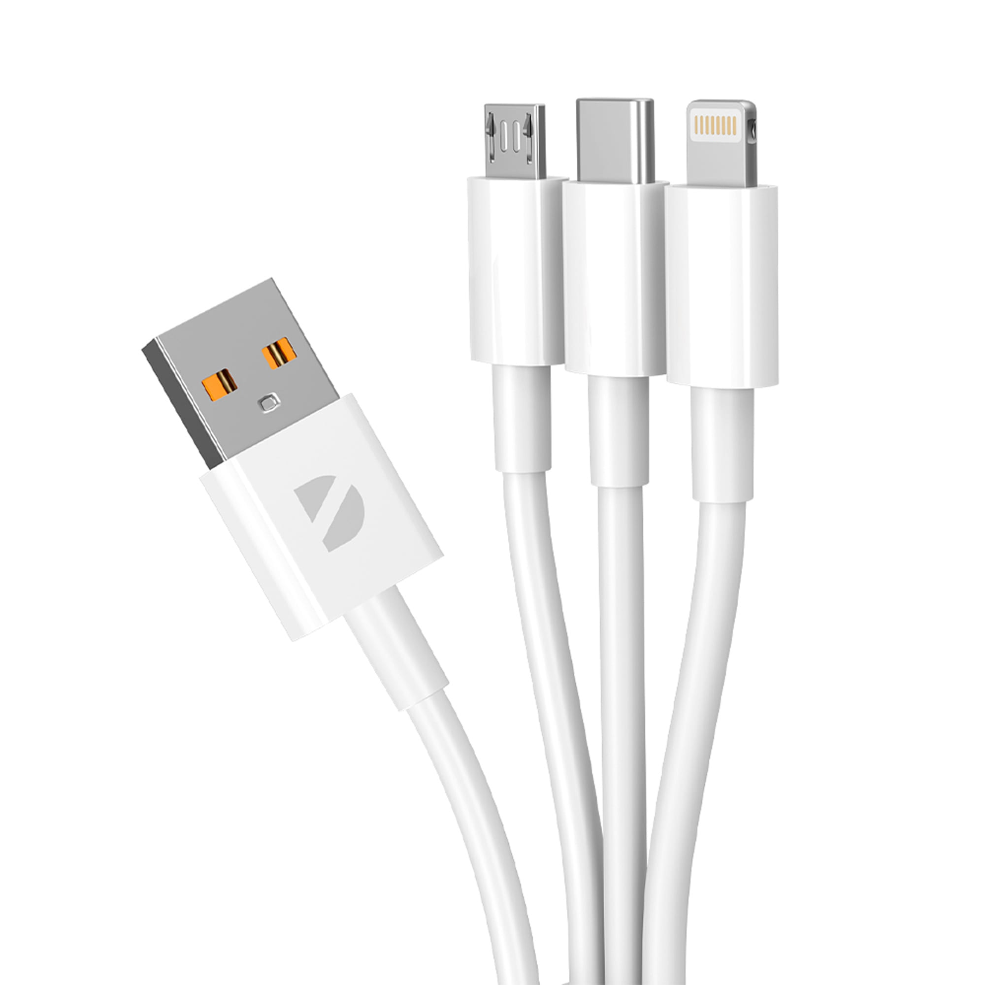 Дата-кабель 3 в 1: micro USB, USB-C, Ligthning, 1.2м — изображение 2