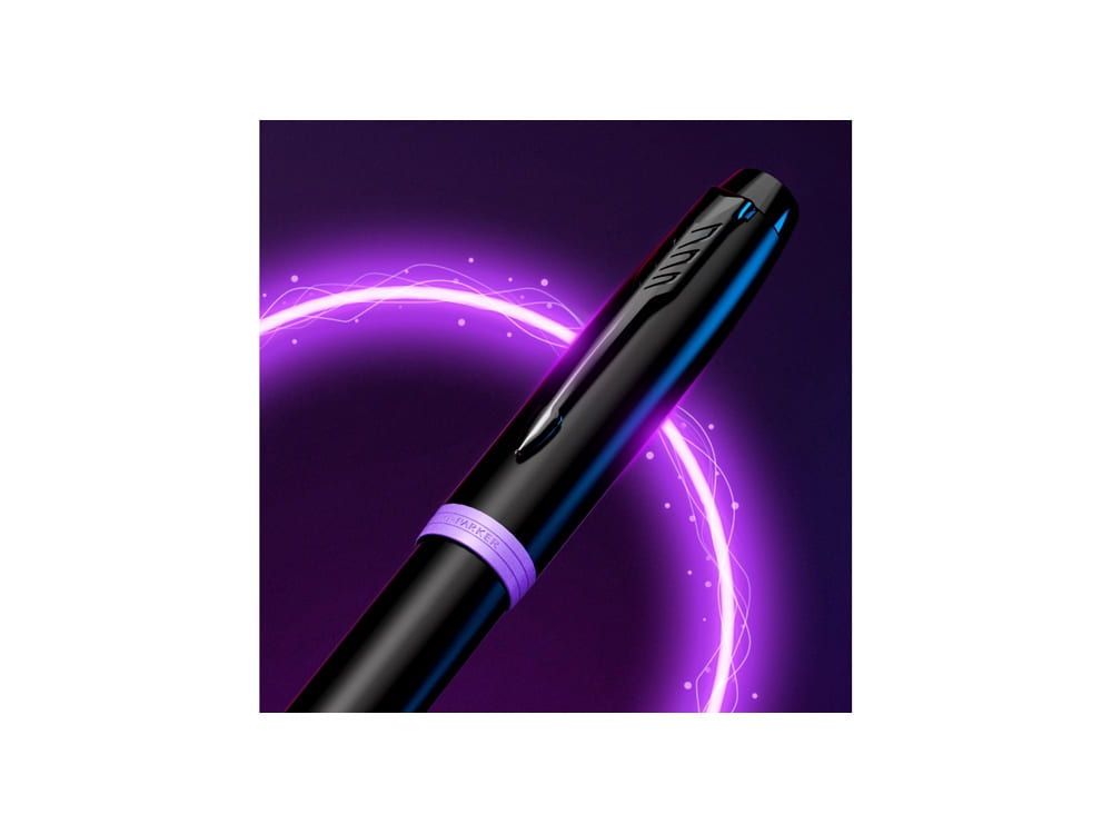 Ручка шариковая Parker «IM Vibrant Rings Flame Amethyst Purple» — изображение 5