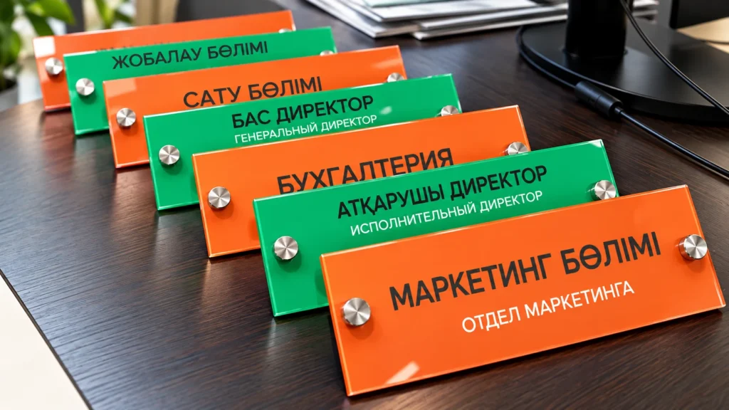 Таблички внутренние